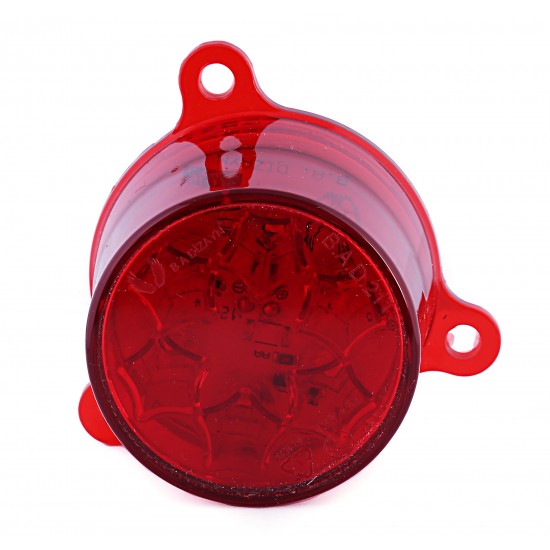 Yuvarlak Şapka Tipi Römork Stop Lambası 6 Led 12/24V Kırmızı