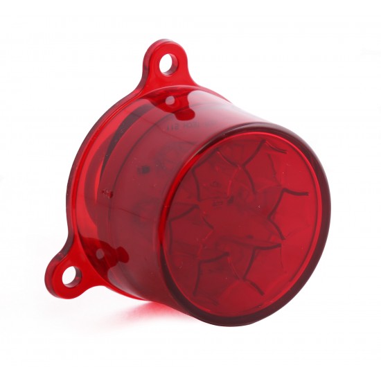Yuvarlak Şapka Tipi Römork Stop Lambası 6 Led 12/24V Kırmızı