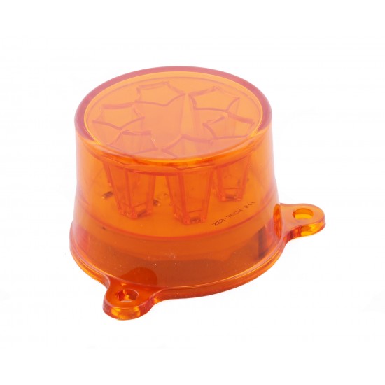 Yuvarlak Şapka Tipi Römork Stop Lambası 6 Led 12/24V Sarı