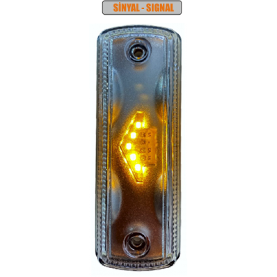 17 Led 2 Fonksiyon Pozisyon Lamba