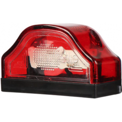 Universal Led Plaka Lamba 12/24V Kırmızı