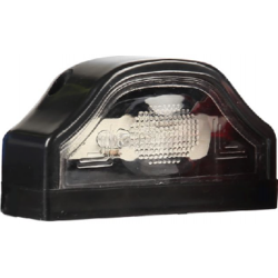 Universal Led Plaka Lamba 12/24V Siyah