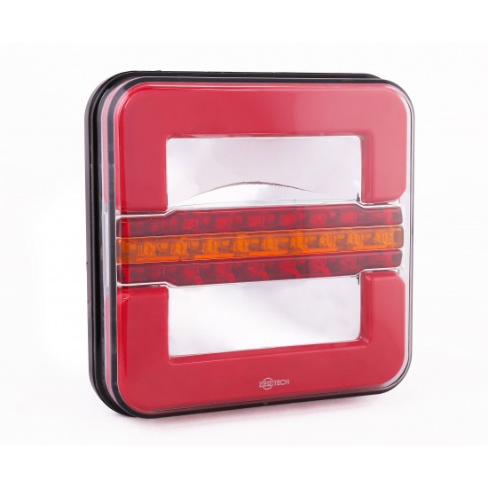 Kare Neon Akan Sinyal 3 Fonksiyonlu Stop Led Lamba 12/24V