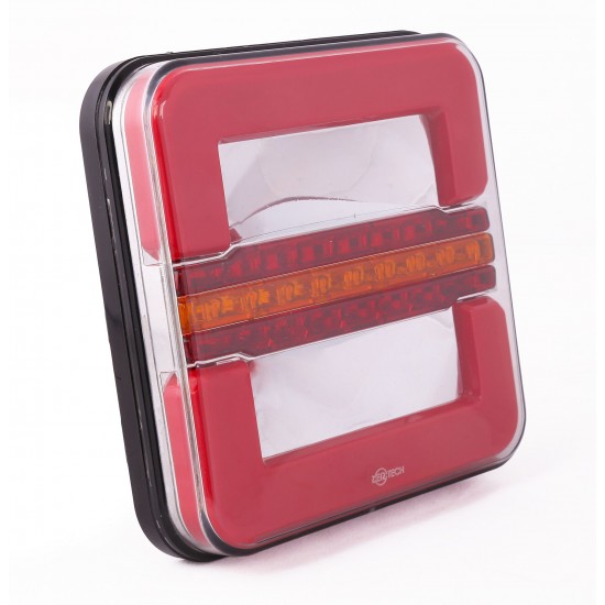 Kare Neon Akan Sinyal 3 Fonksiyonlu Stop Led Lamba 12/24V