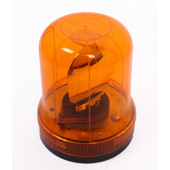 Döner Fener E9 SERTİFİKALI - Ayna Koluna Montajlı - Sarı - 24 V