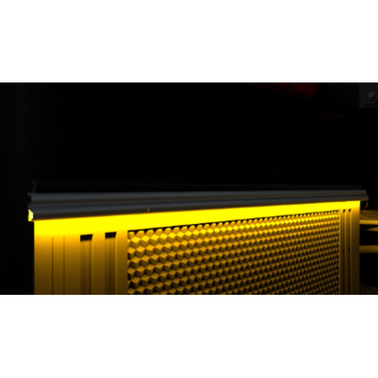 65cm Sarı Ledli Düşey Işık Aluminyum Profil