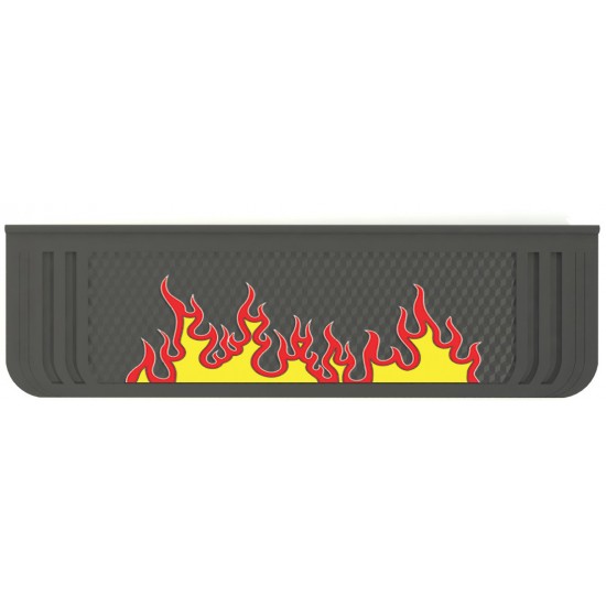 Kabartma Paçalık Alev Desen Kamyon Teker Arkası 19x65 cm