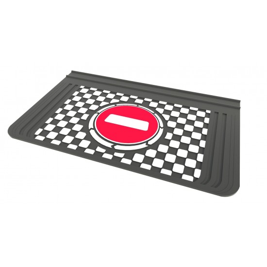 Kabartma Paçalık Damalı Dur Geç Kamyon Teker Arkası 40x65 cm