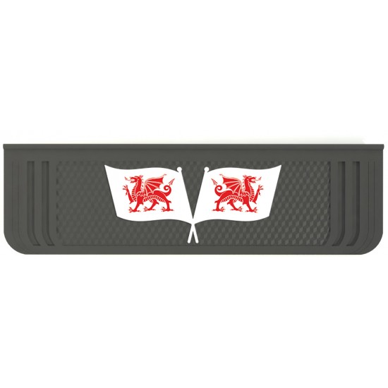 Kabartma Paçalık Bayrak Desen Kamyon Teker Arkası 19x65 cm