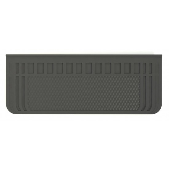 Kabartma Paçalık Bayrak Desen Kamyon Teker Arkası 25x65 cm