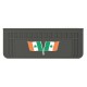 Embossed Mud Flap Flag Pattern Truck Behind The Wheel 25x65 cm