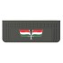 Embossed Mud Flap Flag Pattern Truck Behind The Wheel 25x65 cm