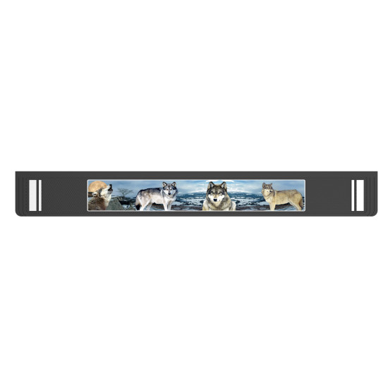 Kurt Baskılı Tampon Boy Kabartmalı Paçalık Kenar Dik Çizgili