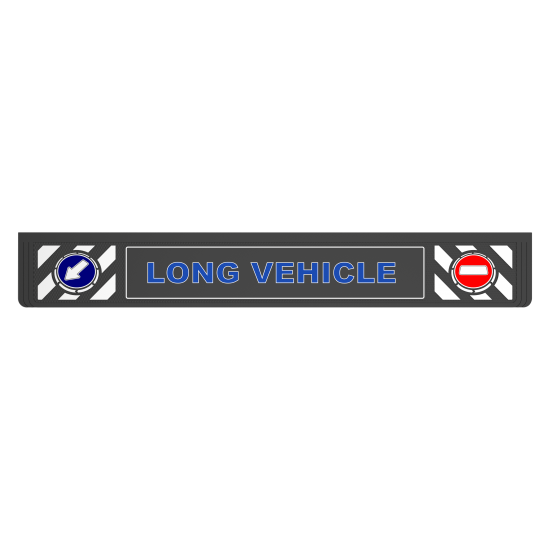 Long Vehicle Tampon Boy Kabartmalı Paçalık Mavi 35x240cm