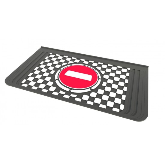 Kabartma Paçalık Damalı Dur Geç Kamyon Teker Arkası 36x65 cm