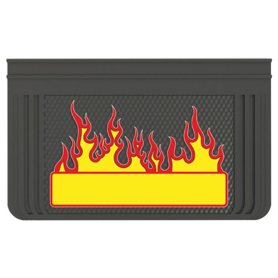 Kabartma Paçalık Alev Desen Kamyon Teker Arkası 40x65 cm