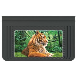 Kabartma Paçalık Kaplan Desen Kamyon Teker Arkası 40x65 cm