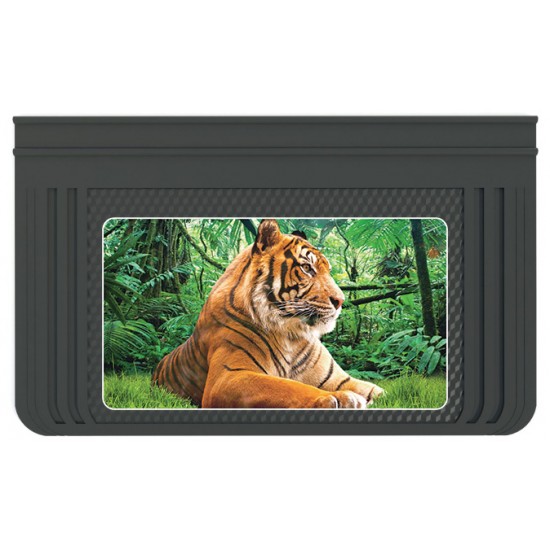 Kabartma Paçalık Kaplan Desen Kamyon Teker Arkası 40x65 cm