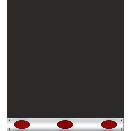 Elips Paslanmazlı Kırmızı Reflektifli Baskılı Paçalık 45x40cm