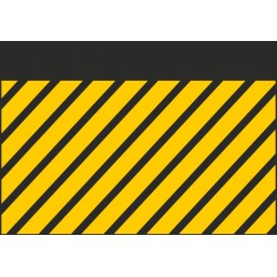 Çizgili Baskılı Paçalık Sarı 35x50cm Çizgili Baskılı Paçalık Sarı 35x50cm