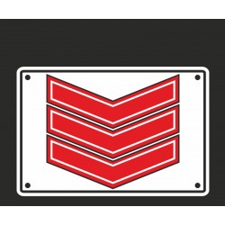 Üst Çavuş Baskılı Paçalık 50x60cm