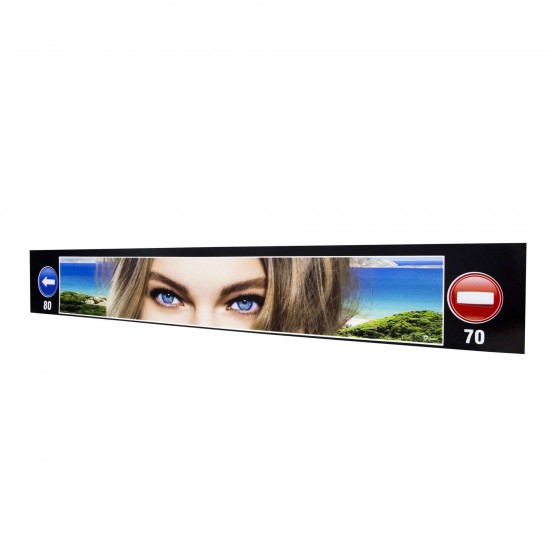 Sarışın Göz Baskılı Kamyon / TIR / Dorse Paçalık - 240 cm