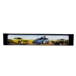 Yarış Arabası Baskılı Kamyon / TIR / Dorse Paçalık - 210 cm