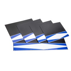 Bıyık Model Minibüs Tipi 4 lü Set Paçalık Lacivert Beyaz