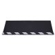 Aluminum Profile Minibus Type Set Of 5 Mud Flap Black White