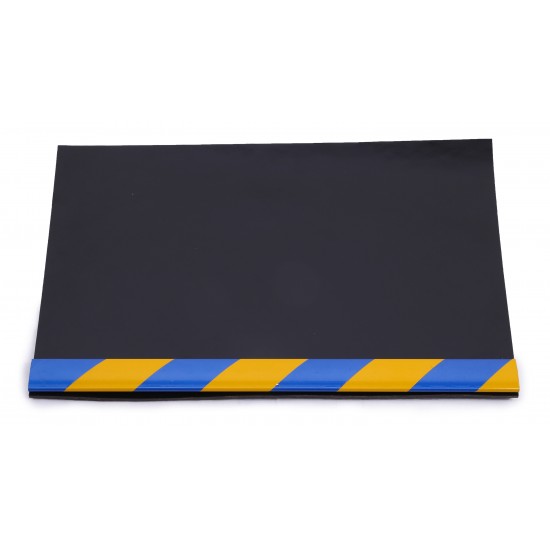 Aluminyum Profilli Minibüs Tipi 4 lü Set Paçalık Sarı Lacivert