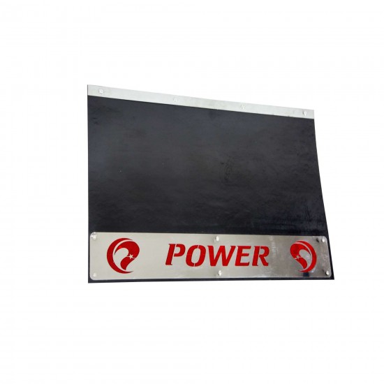 Kamyon Paçalık Power Paslanmaz Yazılı Kırmızı Reflektif Folyolu