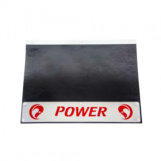 Kamyon Paçalık Power Paslanmaz Yazılı Kırmızı Reflektif Folyolu