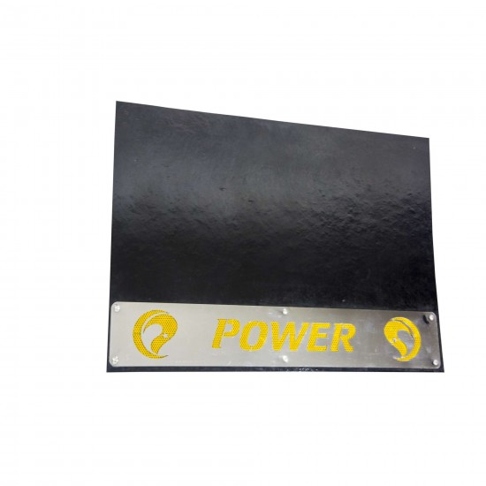 Kamyon Paçalık Power Paslanmaz Yazılı Sarı Reflektif Folyolu