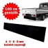 Unprinted Truck Minibus Pickup Rear Mud Flap Leggings - 180 cm
