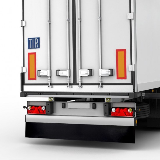 Unprinted Truck Trailer Rear Mud Flap Leggings - 240 cm Unprinted Truck Trailer Rear Mud Flap Leggings - 240 cm