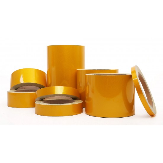 Sarı Fosforlu Reflektif Şerit Bant 92mm X 23 Metre