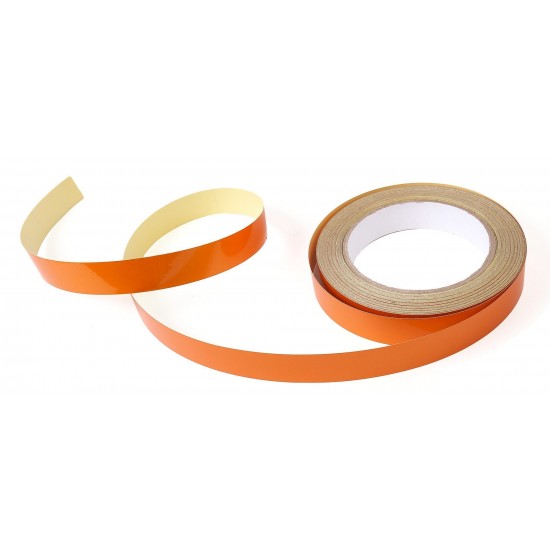 Orange Phosphorescent Reflective Stripe Band 20mm X 23 Meter