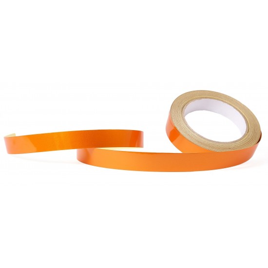 Orange Phosphorescent Reflective Stripe Band 20mm X 23 Meter