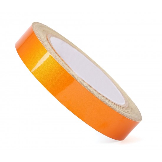 Orange Phosphorescent Reflective Stripe Band 20mm X 23 Meter