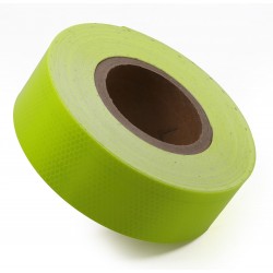 Sarı Floresan Fosforlu Reflektif Şerit Bant 50mm X 23 Metre