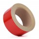Red Phosphorescent Reflective Stripe Band 60mm X 23 Meter