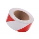 Kırmızı - Beyaz Fosforlu Reflektif Şerit Bant 50mm X 23 Metre SAĞ