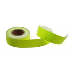 Sarı Floresan Fosforlu Reflektif Şerit Bant 60mm X 23 Metre
