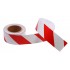 Kırmızı - Beyaz Fosforlu Reflektif Şerit Bant 60mm X 23 Metre SOL