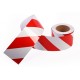 Kırmızı - Beyaz Fosforlu Reflektif Şerit Bant 92mm X 23 Metre SOL