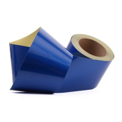Mavi Fosforlu Reflektif Şerit Bant 92mm X 23 Metre