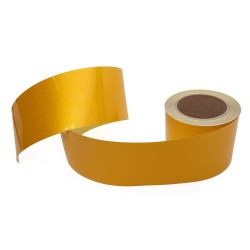 Sarı Fosforlu Reflektif Şerit Bant 92mm X 23 Metre