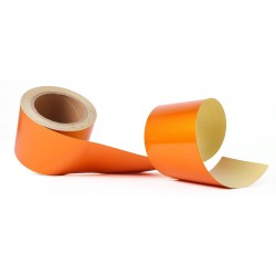 Turuncu Fosforlu Reflektif Şerit Bant 92mm X 23 Metre