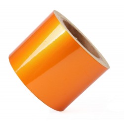 Turuncu Fosforlu Reflektif Şerit Bant 92mm X 23 Metre