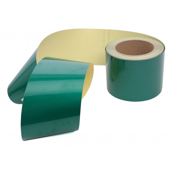 Yeşil Fosforlu Reflektif Şerit Bant 92mm X 23 Metre